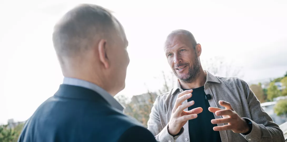 Aksel Lund Svindal with Jan Boris Wintzenburg in Interview