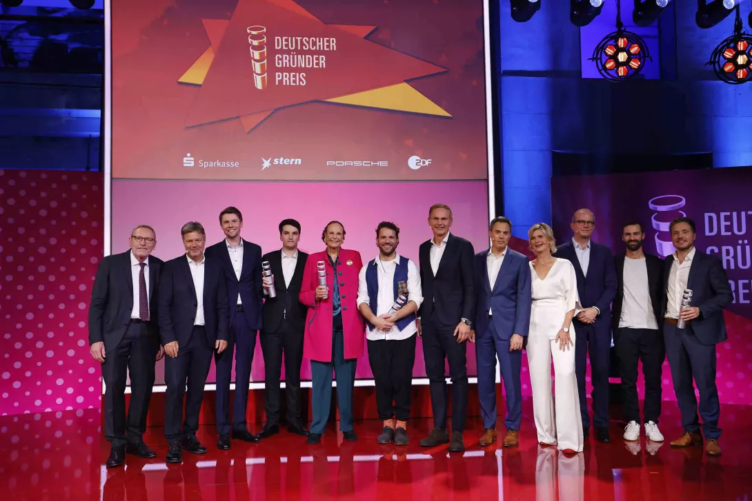 People on Stage: Deutscher Gründer Preis