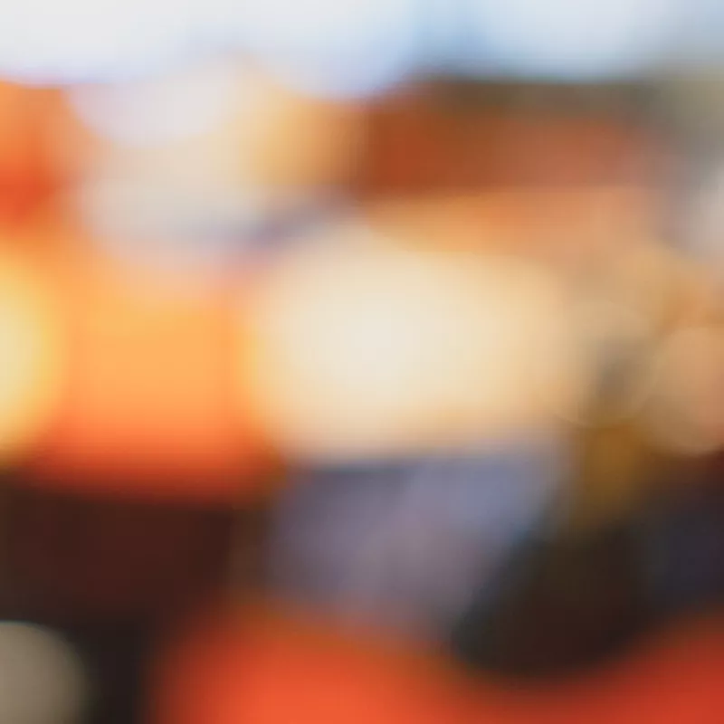 Blurred areas in different shades 