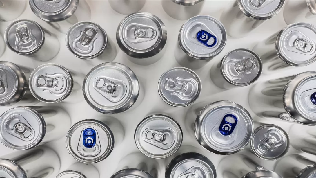 Cans from above
