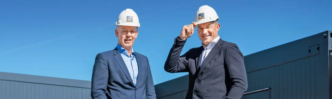 Peter Zents and Wim ten Brinke