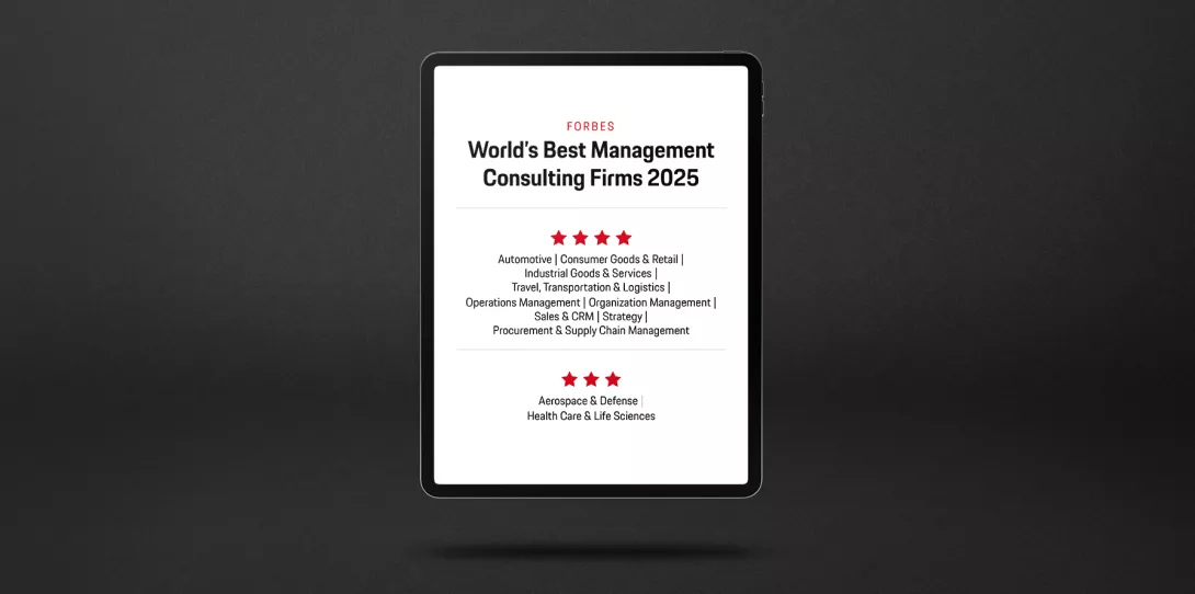 Forbes Ranking World's Best Management Consulting Firms 2025 Porsche Consulting