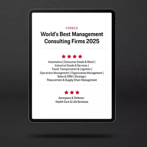 Forbes Ranking World's Best Management Consulting Firms 2025 Porsche Consulting