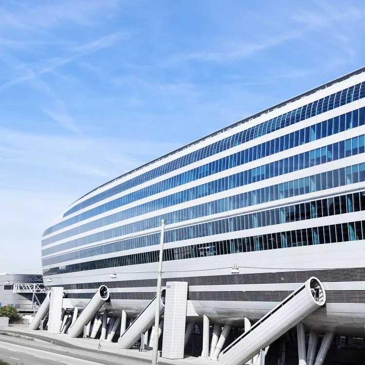 The Porsche Consulting office building in Frankfurt am Main, Germany