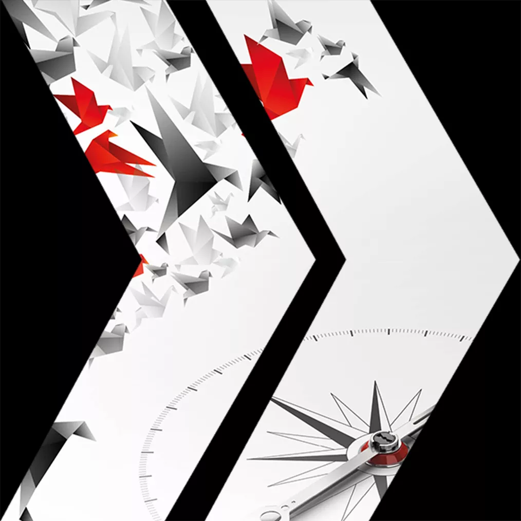 Change Management Compass 2025 Porsche Consulting Arrow with compass