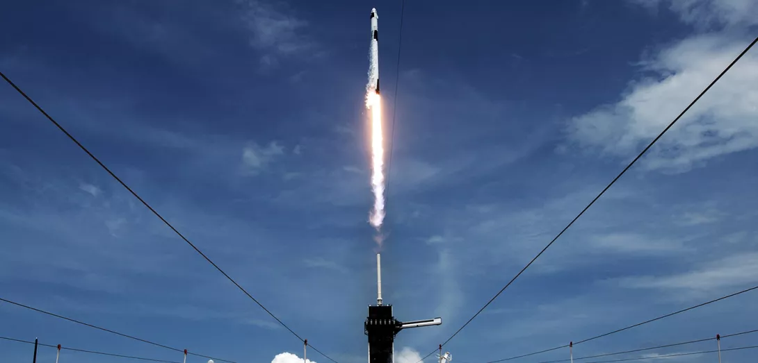 A single rocket launch can send entire swarms of satellites into orbit. Photo: Getty Images