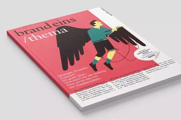 Magazin "brand eins - Wir bauen um."