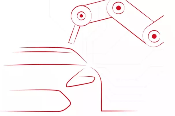 Illustration maschinery work