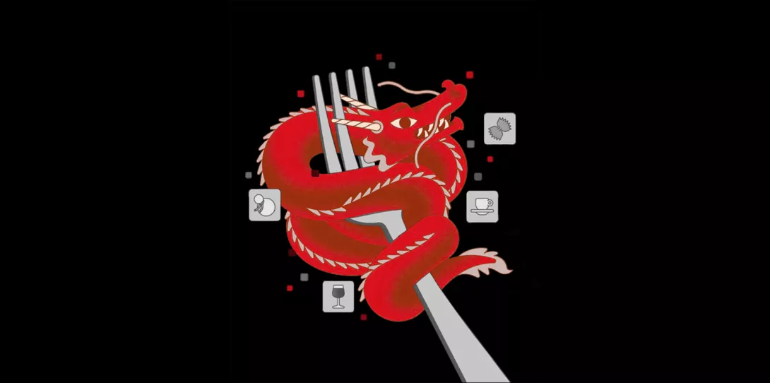 Porsche Consulting Food Magazine Cover Story Dragon Fork