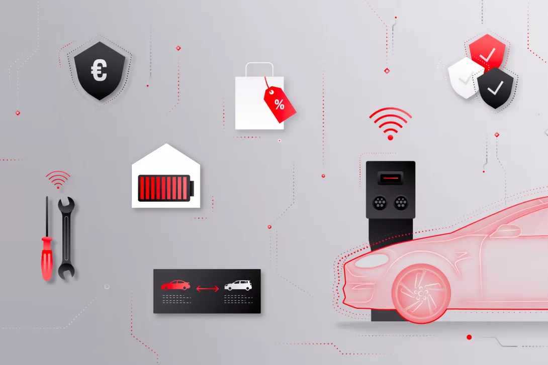 Electric cars can do more. Porsche Consulting analyzed additional benefits that can encourage customers to switch to the mobility of the future.