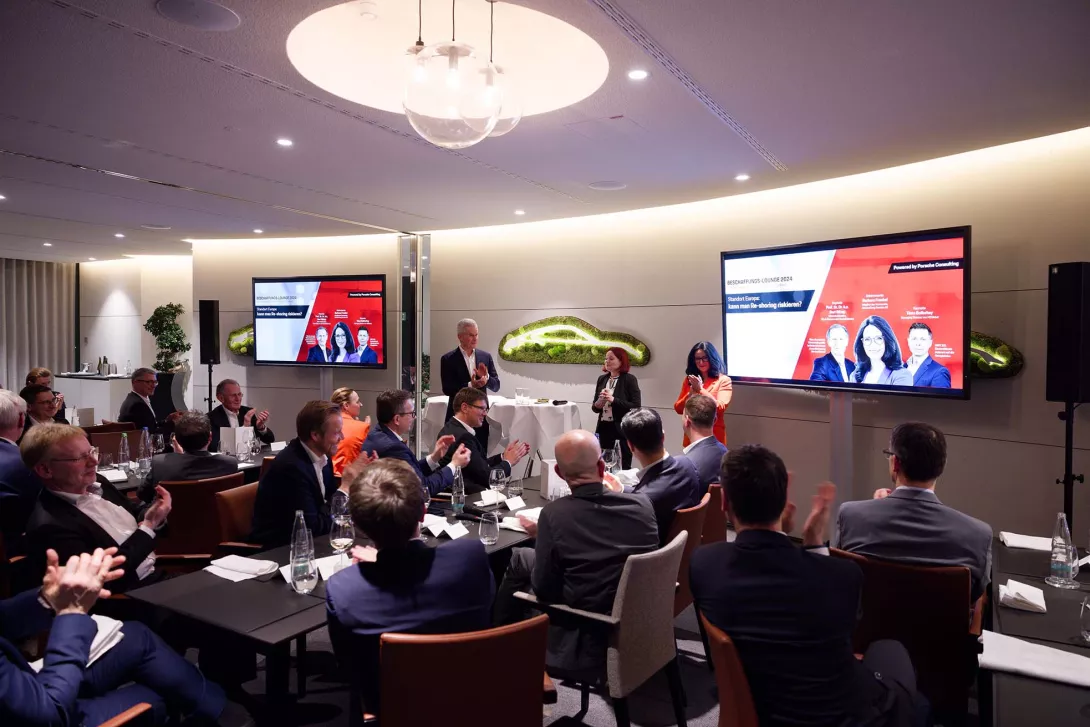 Porsche Consulting Beschaffungslounge Procurement Lounge Stuttgart