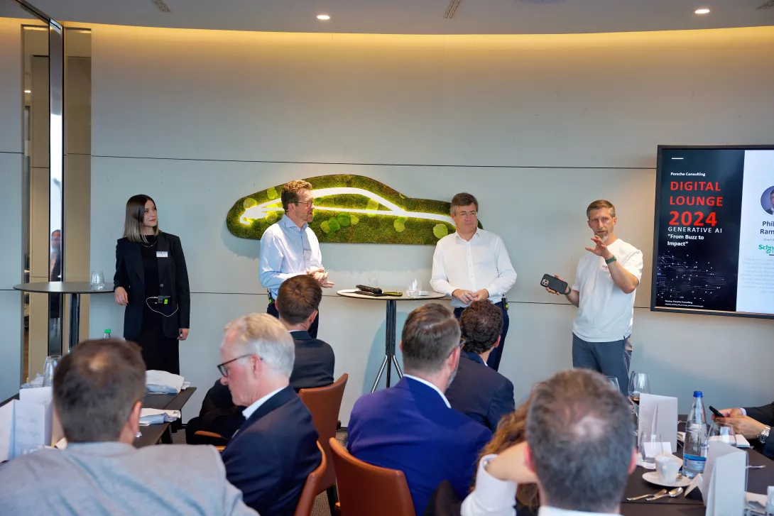Porsche Consulting Digital Lounge 2024 Stuttgart